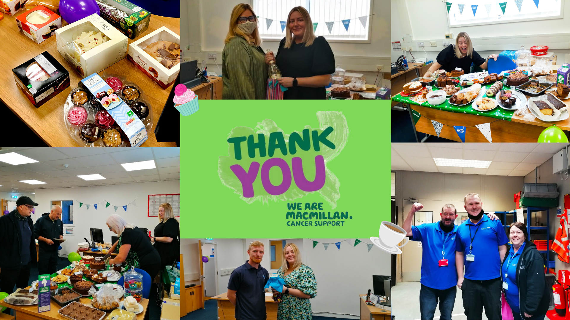 We Hosted a MacMillan Coffee Morning!